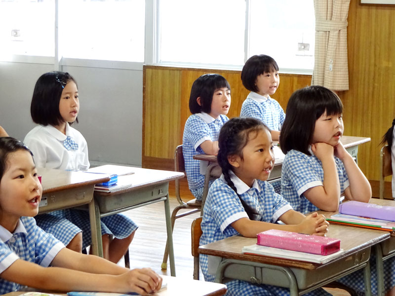 長崎精道小学校 授業風景