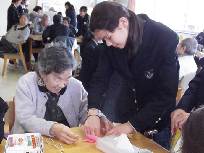 長崎精道中学校 ボランティア活動