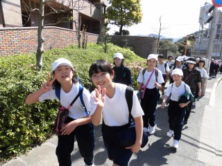 中学校 春の歓迎遠足2017