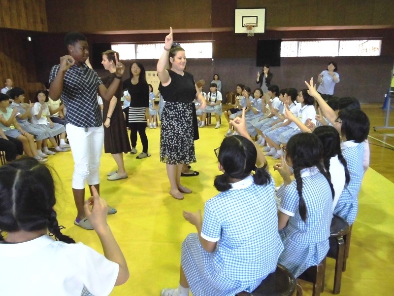 6年生が楽しく中学校体験!「中学校オープンスクール」