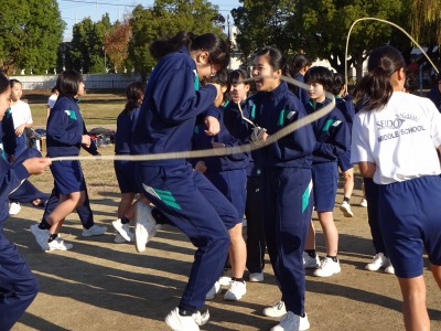 中学校 駅伝・長縄大会2017