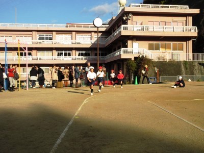 小学校 マラソン・なわとび記録会2017