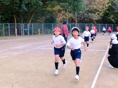 小学校 マラソン・なわとび記録会2017