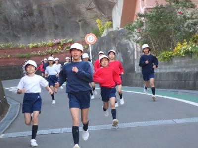 小学校 マラソン・なわとび記録会2017