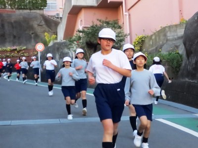 小学校 マラソン・なわとび記録会2017