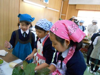 元気野菜収穫・クッキング