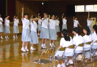 中総体壮行会2018