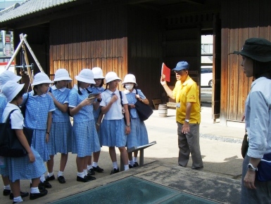 出島見学2018 小学５・６年生