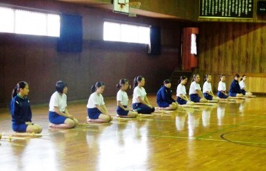 剣道の授業201811