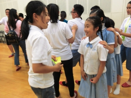 中国大連の小・中学生と交流2019