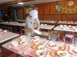 ウミ学プロジェクト2020特別給食