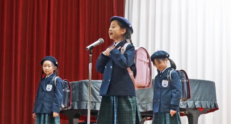 レシテーションコンテストの様子