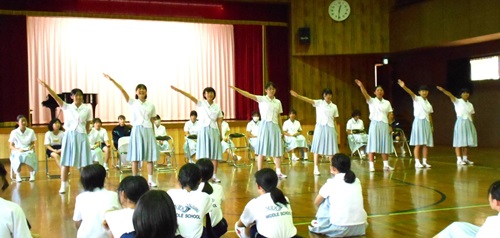 中総体壮行会2024