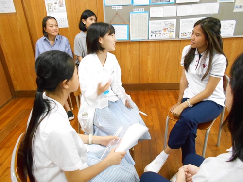 ウッドローズ校交流