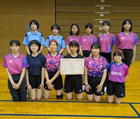 中総体2025　卓球