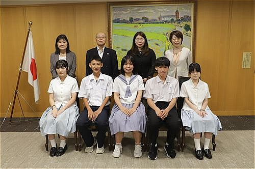 「日中友好交流都市中学生卓球交歓大会」2025