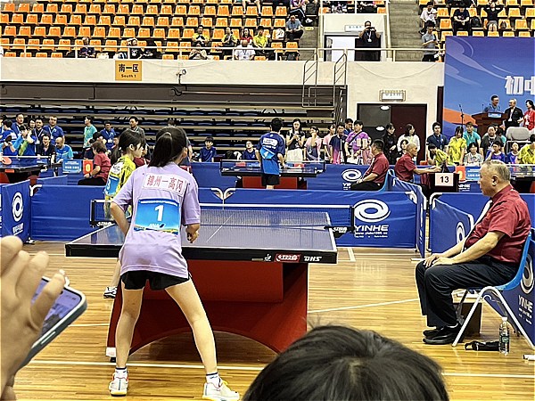 「日中友好交流都市中学生卓球交歓大会」2025