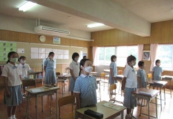 令和２年度２学期始業式