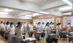 令和２年度２学期始業式
