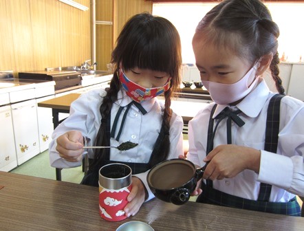 小１お茶教室2020