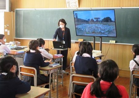 小５ワークショップ「世界の水　世界の海」2022