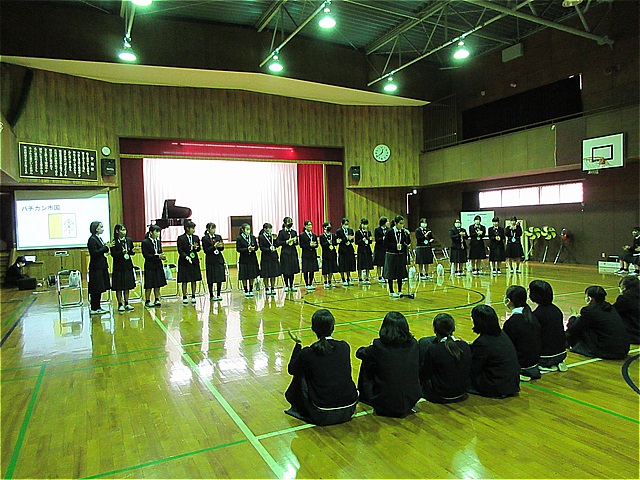 中学校予餞会2022