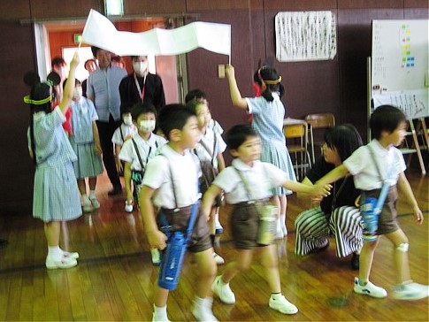 幼稚園との交流会 2023